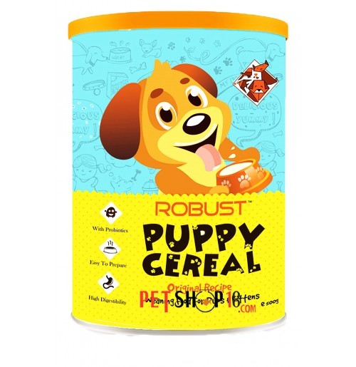 Robust Puppy Dog Food Cereal Veg 550 Gm